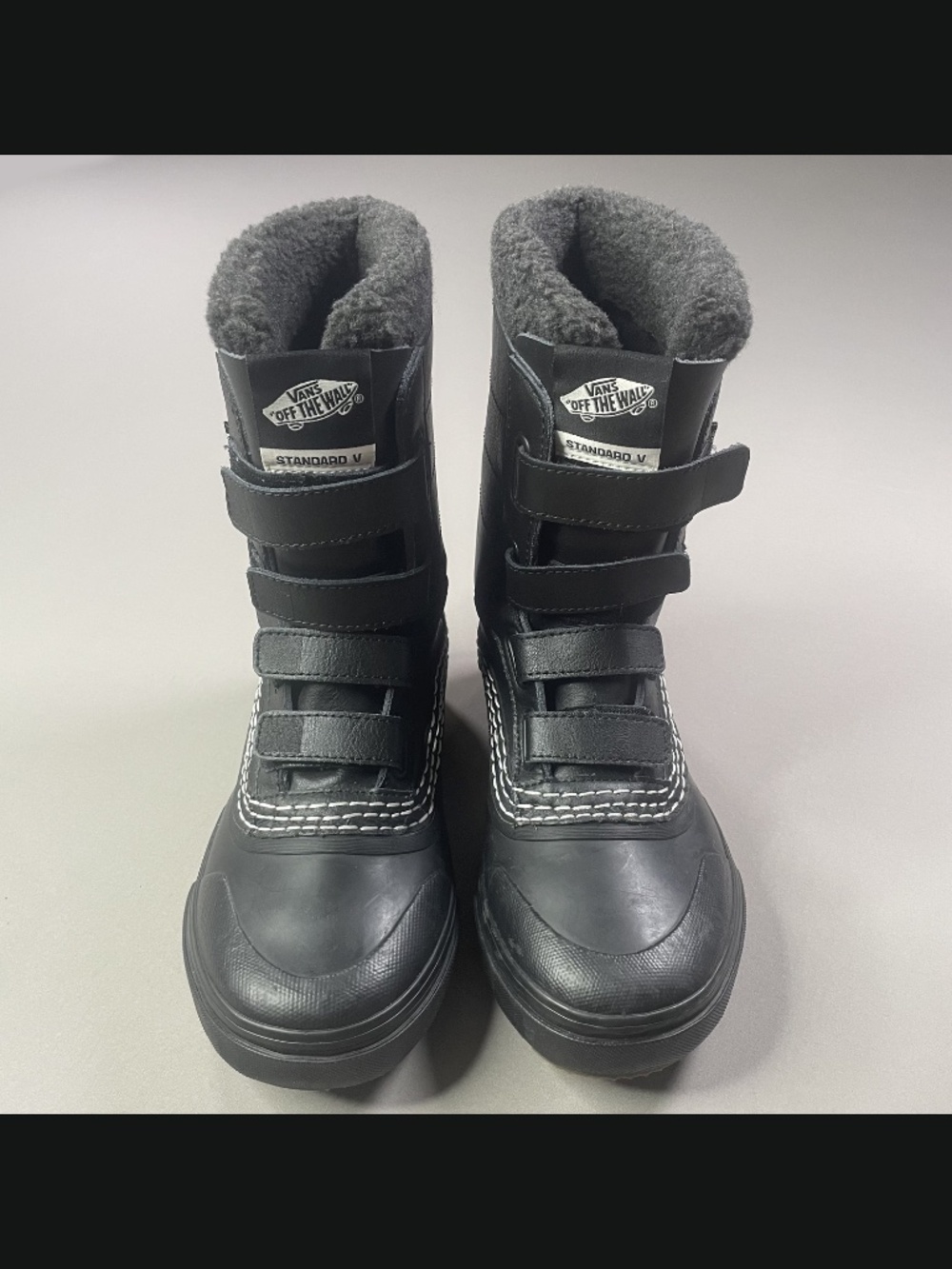 NEW Vans Shoes Mens 6.5 black standard v mte snow boots outdoor winter sports - Picture 3 of 11